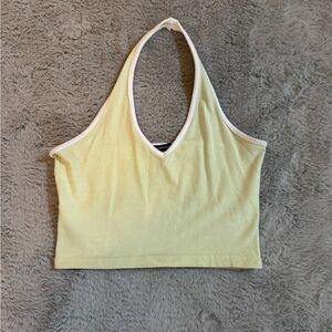 Brandy Melville green halter top. No longer sold in stores.